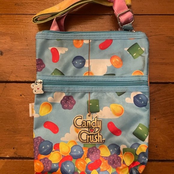 Candy Crush Purse Shoulder Bag Cross Body Bag - Picture 2 of 7